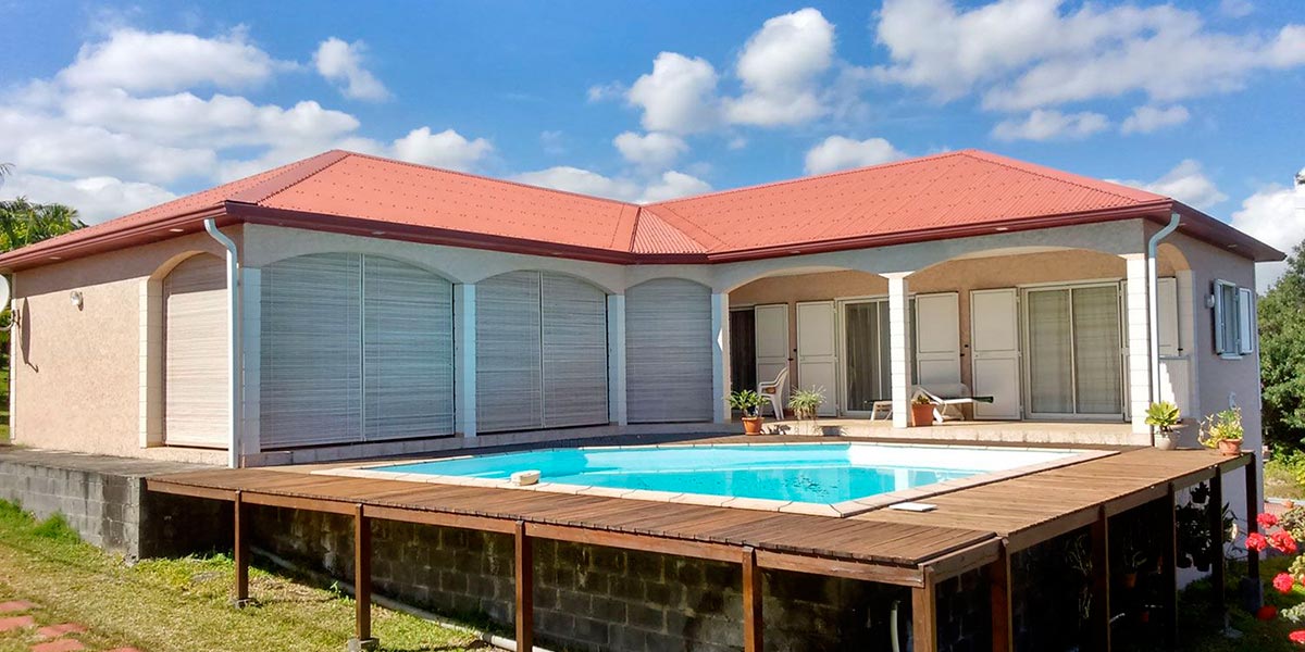 store mauricien ceruse blanc